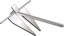 Kotwica typu fluke