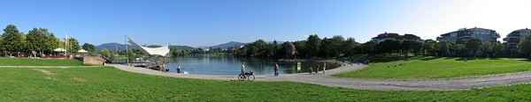 Lake Flückiger - part of the former state garden show area