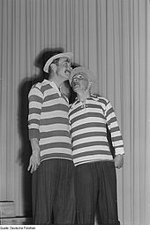 Two comedians