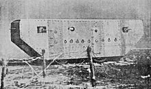 Tidlig fransk kampvogn, 1915
