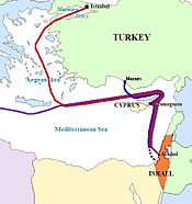 La ruta de los barcos de la flotilla.