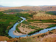 The Great Zab in Erbil Governorate