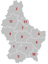 Cantones de Luxemburgo