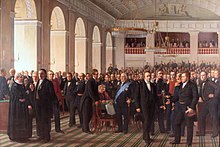 Reuniunea pentru redactarea Constituției, 1848.  