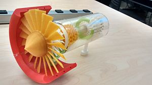 En 3D-printet motor  