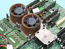 HP pagrindinė plokštė su dviem "Itanium 2" procesoriais