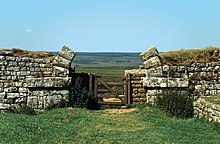 Section 37: Milestone fort 37, view to the north gate
