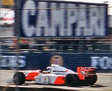 Mika Häkkinen on McLaren-Peugeot. Silverstone, 10 July 1994