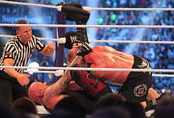 Der Leichenbestatter sperrt Brock Lesnar in die Pforte der Hölle