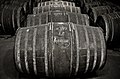 Hennessy cognac barrels