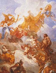 Hercules astuu Olympos-vuorelle  