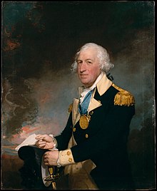 Generalul Horatio Gates a condus forțele de la Saratoga (portret realizat de Gilbert Stuart, 1793-94)  