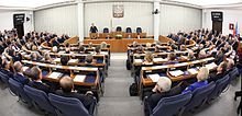 Plenary hall of the Senate
