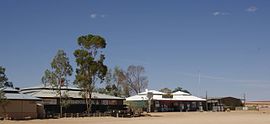 Pub, stazione e negozio generale a Innamincka