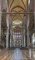 Mendicant church of San Zanipolo of the Dominicans in Venice