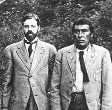 Fotografia de 1911 de Alfred Kroeber e Ishi