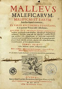 portada del Malleus Maleficarum