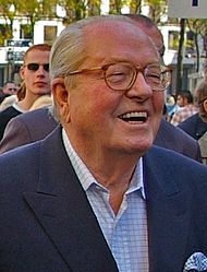 Jean-Marie Le Pen, ustanovitelj in vodja med letoma 1972 in 2011.