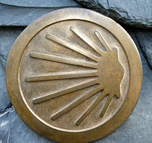 The scallop shell is the symbol for the Way of St. James