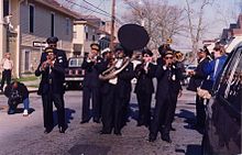 The Algiers Brass Band in New Orleans