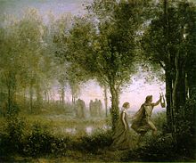 Jean-Baptiste-Camille Corot, Orphée ramenant Eurydice des enfers (1861), The Museum of Fine Arts, Houston