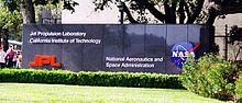JPL sign