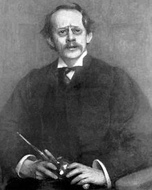Sir Joseph John Thomson (1856-1940), englantilainen fyysikko, löysi elektronin ja sen negatiivisen varauksen. Hän sai Nobelin fysiikan palkinnon