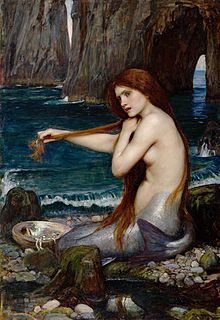 Merenneito, kirjoittanut John William Waterhouse, 1900.  