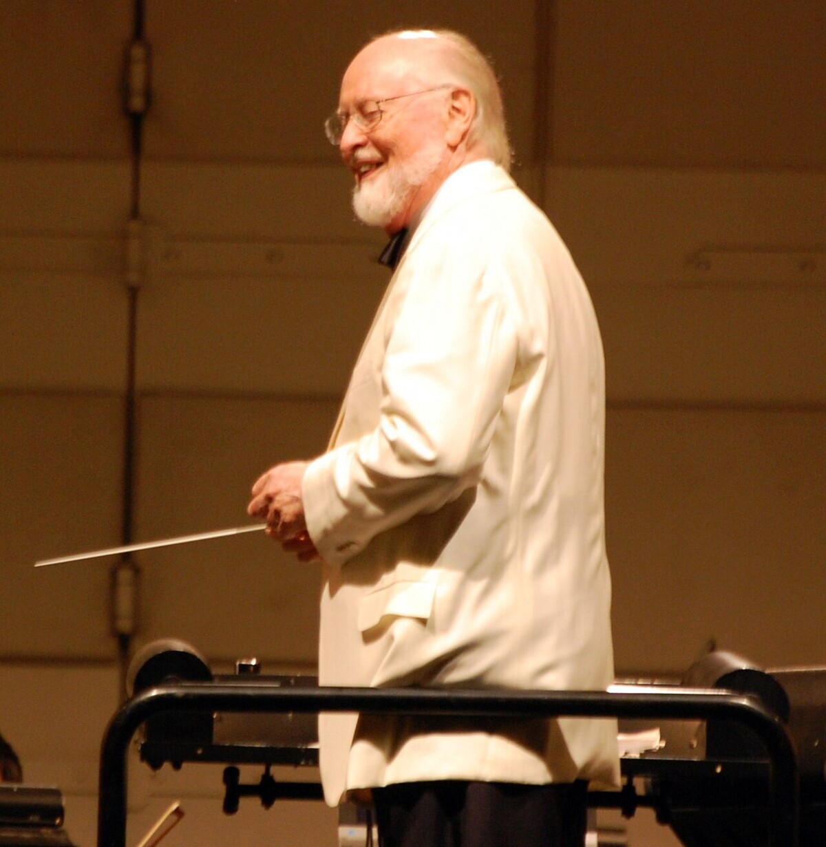 Williams dirigerer på Hollywood Bowl, september 2009