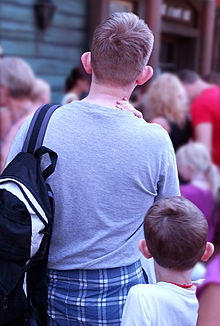 Transmission of phenotypic traits: Father and son with hairy vertebrae and otapostasis