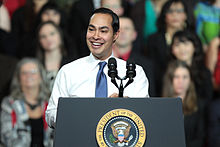 Il segretario Castro ha presentato il presidente Obama a un evento a Phoenix, Arizona, nel gennaio 2015.