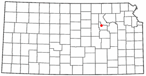 Location of Fort Riley, Kansas