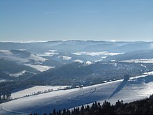 The highest elevations in North Rhine-Westphalia are located in the Rothaargebirge mountains.