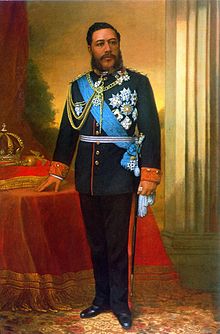 Cuadro oficial del rey David Kalakaua  