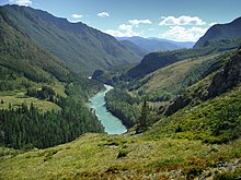 The Katun in the Altai Mountains