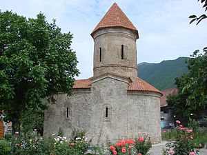 Kościół w Kiszu w północnym Azerbejdżanie