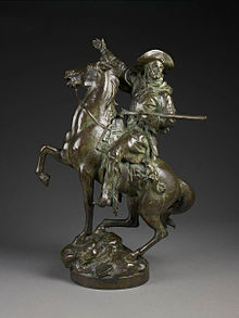 Estatua de bronce de Kit Carson por Frederick William MacMonnies, 1906 
