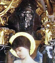 Gustav Klimt: Bust of Dante in Old Italian Art, in the Staircase of the Kunsthistorisches Museum in Vienna (1891)