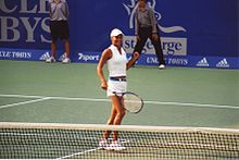 Kournikova i Australien i 2002