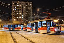 Tramvajs Maskavā, kur ir viens no lielākajiem tramvaju tīkliem pasaulē