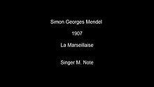Reproducir medios de comunicación La Marsellesa (1907).  