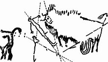 Interpretation of stone-age paintings in the cave of Lascaux as reference to celestial bodies in the summer triangle