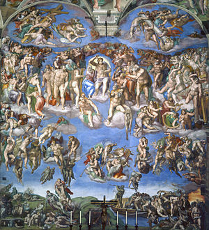 Poslední soud, Michelangelo