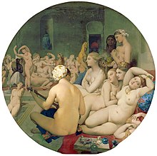 The Turkish bath , 1863