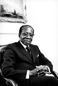 Léopold Senghor, 1987