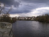 Limoges and the Vienne river.