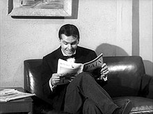 Nicholson som Wilbur Force i The Little Shop of Horrors (1960)  