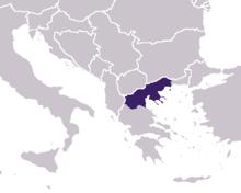 Lokacija Makedonije.