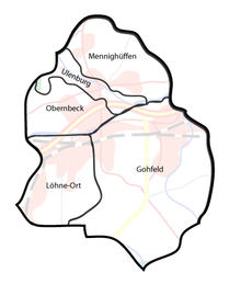City breakdown