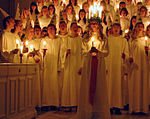 Lucia-dag fejres i Sverige den 13. december.  